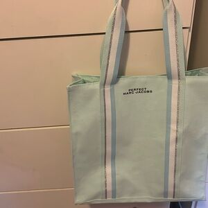 Authentic Marc Jacobs Mint Color Tote Bag